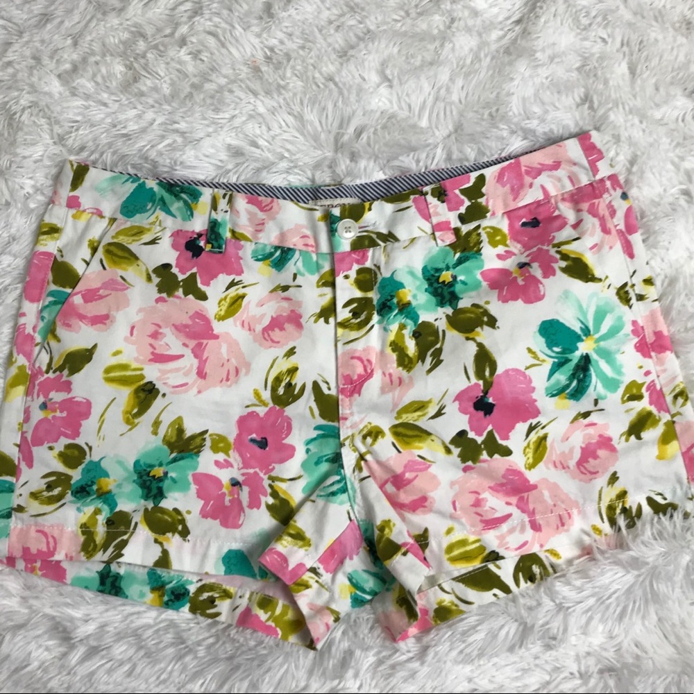 Merona flower floral print shorts